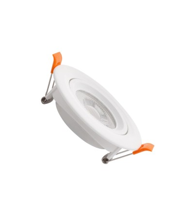 Spot Downlight LED 7W Rond SOLID Slim Coupe Ø 75 mm - 81144 - vue 3