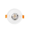 Spot Downlight LED 7W Rond SOLID Slim Coupe Ø 75 mm - 81144 - vue 4