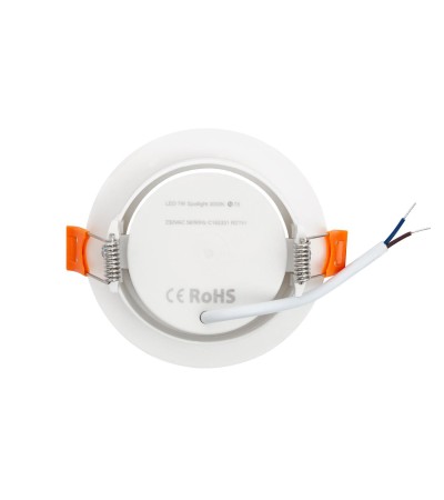 Spot Downlight LED 7W Rond SOLID Slim Coupe Ø 75 mm - 81144 - vue 5