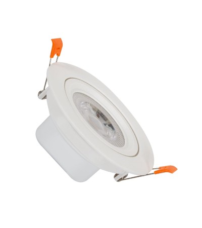 Spot Downlight LED 7W Rond SOLID Slim Coupe Ø 95 mm - 81149 - vue 1