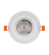 Spot Downlight LED 7W Rond SOLID Slim Coupe Ø 95 mm - 81149 - vue 4