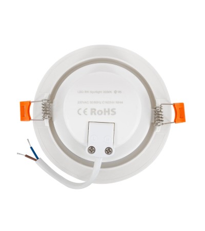 Spot Downlight LED 7W Rond SOLID Slim Coupe Ø 95 mm - 81149 - vue 6