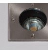 Spot Extérieur Carré Inox Encastrable au Sol pour GU10 - 6182 - vue 4