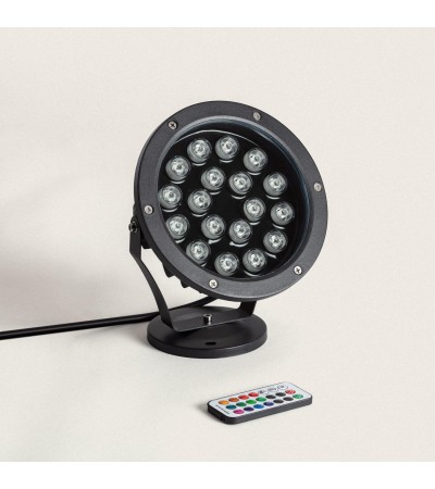 Spot Extérieur LED 18W RGB Colmar