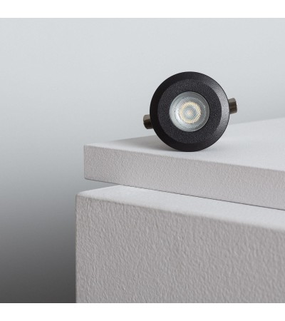 Spot Extérieur LED Encastrable au sol 12V DC Noir Tiziano - 87323 - vue 4