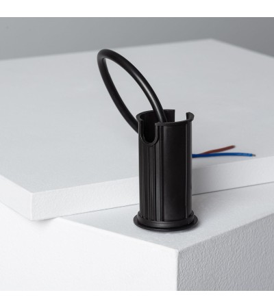 Spot Extérieur LED Encastrable au sol 12V DC Noir Tiziano - 87323 - vue 6