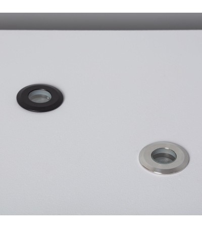 Spot Extérieur LED Encastrable au sol 12V DC Noir Tiziano - 87323 - vue 8