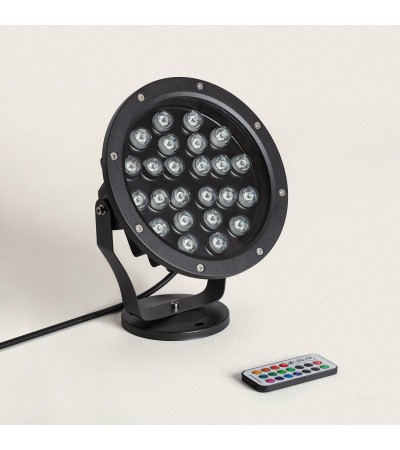 Spot Extérieur LED 24W RGB Colmar