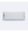 Éclairage de Secours LED Encastrable 160lm Permanent/Non Permanent Coupe 155x400 mm - 103913 - vue 7