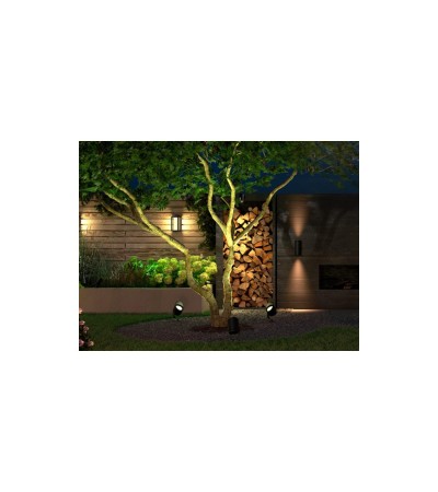 Spot Extérieur LED 8W 24VDC sur Piquet White Color Lily XL Hue - 84773 - vue 8