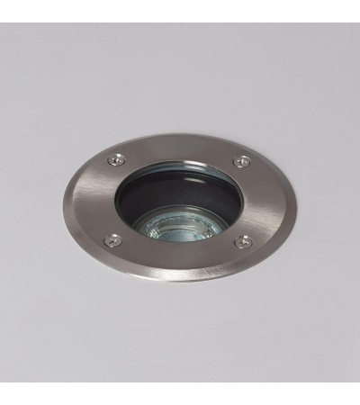 Spot Extérieur Rond Inox Encastrable au Sol pour GU10