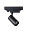 Spot LED 10W CCT CRI90 pour Rail Monophasé No Flicker Multi-Angle 15-60° West Noir - 106760 - vue 3