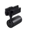 Spot LED 10W CCT CRI90 pour Rail Monophasé No Flicker Multi-Angle 15-60° West Noir - 106760 - vue 4