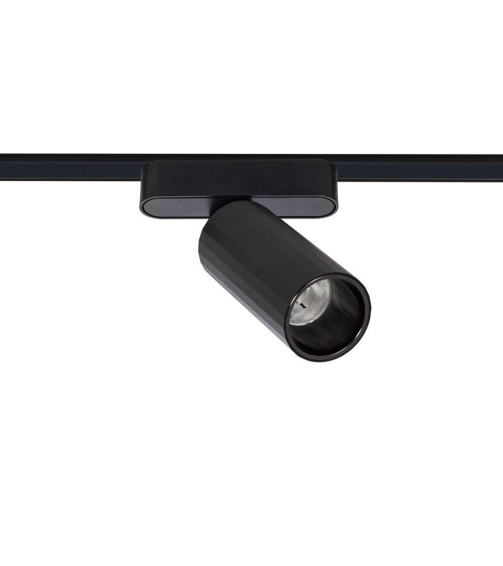 Spot LED sur Rail Magnétique 25mm Extra-Plat 12W Atenas 48V Noir - 98309 - vue 1