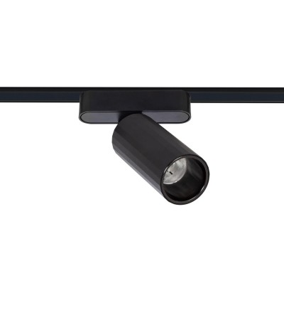Spot LED sur Rail Magnétique 25mm Extra-Plat 12W Atenas 48V Noir - 98309 - vue 2