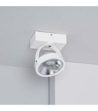 Spot LED 15W CREE en Saillie Orientable AR111 Dimmable Blanc