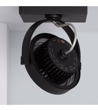 Spot LED 15W CREE en Saillie Orientable AR111 Dimmable Noir - 4750 - vue 6
