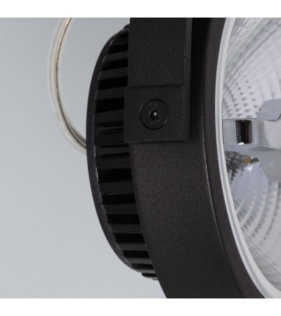 Spot LED 15W CREE en Saillie Orientable AR111 Dimmable Noir - 4750 - vue 8