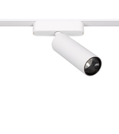 Spot LED sur Rail Magnétique 25mm Extra-Plat 15W 48V Blanc Style