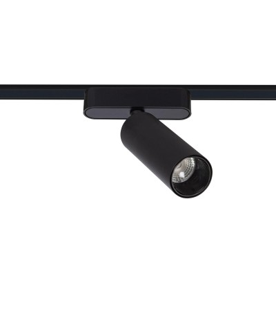 Spot LED sur Rail Magnétique 25mm Extra-Plat 15W 48V Noir