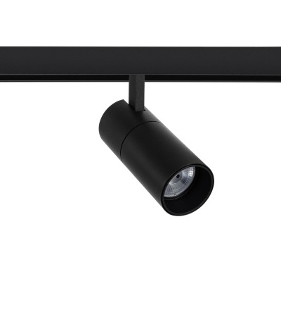 Spot LED sur Rail Magnétique 20mm 20W 48V Noir