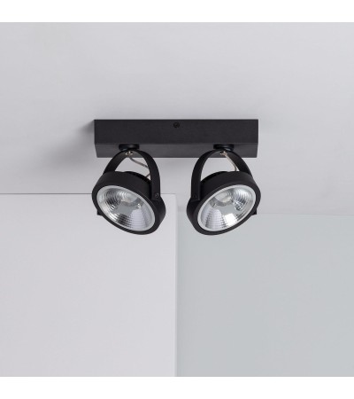 Spot LED 30W CREE en Saillie Orientable AR111 Dimmable Noir
