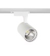 Spot LED sur Rail Monophasé 20W Bron Blanc - 74093 - vue 1