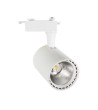 Spot LED sur Rail Monophasé 20W Bron Blanc - 74093 - vue 4