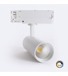 Spot LED sur Rail Triphasé 20W Carlo CCT Sélectionnable Blanc - 99266 - vue 1