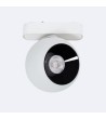 Spot LED sur Rail Magnétique 25mm Extra-Plat 12W Concave 48V Ø100 mm Blanc - 98349 - vue 5