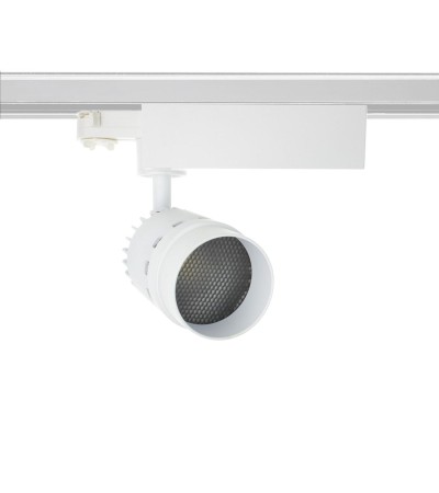 Spot LED Cree Cannon 20W Blanc pour Rail Triphasé (UGR 19) (3 Allumages) - 949 - vue 3