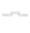 Spot LED sur Rail Magnétique 25mm Extra-Plat 14W Double 48V Blanc - 98274 - vue 5