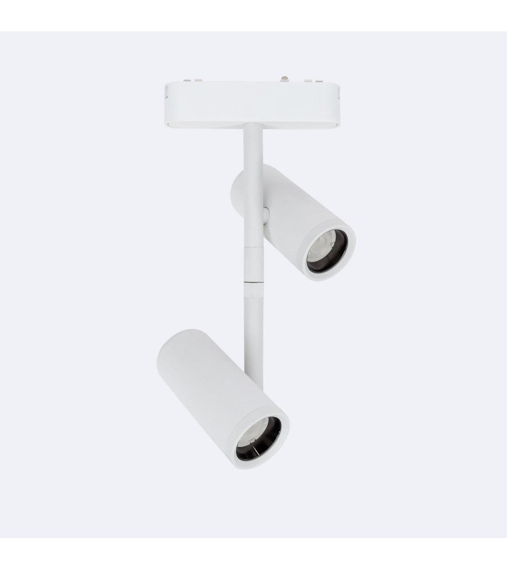 Spot LED sur Rail Magnétique 25mm Extra-Plat 16W Madat 48V Blanc - 98399 - vue 1