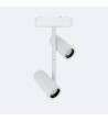 Spot LED sur Rail Magnétique 25mm Extra-Plat 16W Madat 48V Blanc - 98399 - vue 1