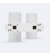 Spot LED sur Rail Magnétique 25mm Extra-Plat 16W Madat 48V Blanc - 98399 - vue 8