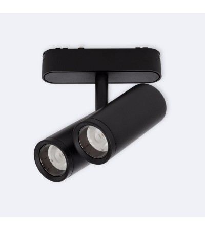 Spot LED sur Rail Magnétique 25mm Extra-Plat 16W Quartz 48V Noir - 98389 - vue 7