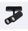 Spot LED sur Rail Magnétique 25mm Extra-Plat 16W Quartz 48V Noir - 98389 - vue 7