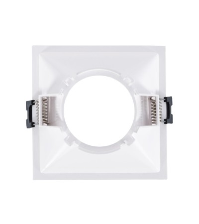 Spot LED Downlight Carré GU10 6W Coupe 85x85mm Faible UGR PC - 78214 - vue 3