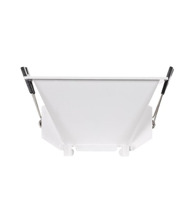 Spot LED Downlight Carré GU10 6W Coupe 85x85mm Faible UGR PC - 78214 - vue 6