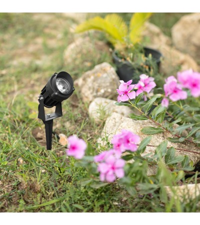 Spot LED Extérieur 10W RGB Vetusta sur Piquet