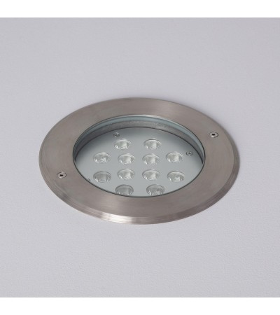 Spot LED Extérieur 12W Inox Encastrable au Sol