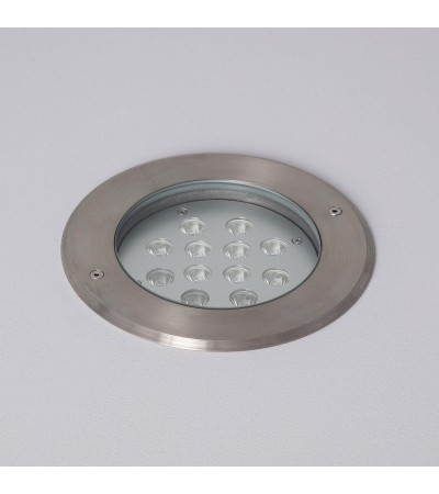 Spot LED Extérieur 12W Inox Encastrable au Sol - 1747 - vue 3
