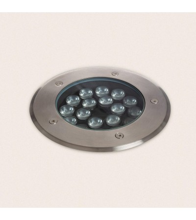 Spot LED Extérieur 18W Solid Encastré au Sol Inox