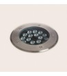 Spot LED Extérieur 18W Solid Encastré au Sol Inox - 96296 - vue 1