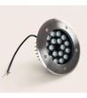 Spot LED Extérieur 18W Solid Encastré au Sol Inox - 96296 - vue 4