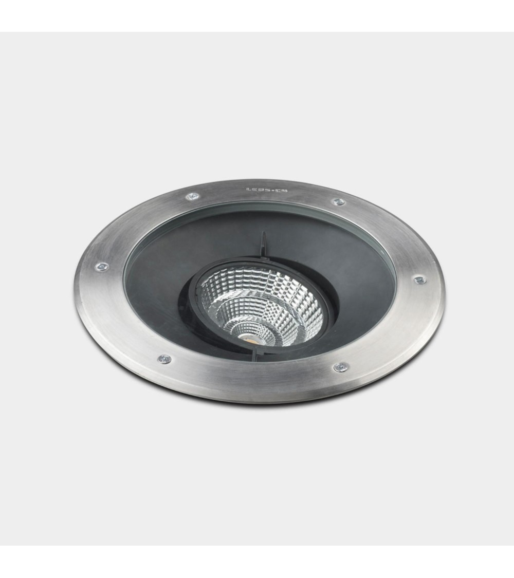 Spot LED Extérieur 23W Rond Encastrable au Sol Gea COB LEDS-C4 55-9909-CA-CL - 65680 - vue 1