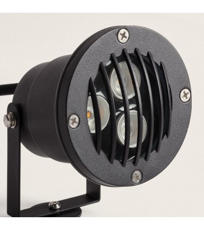 Spot LED Extérieur 3W Gotham sur Piquet - 1743 - vue 4