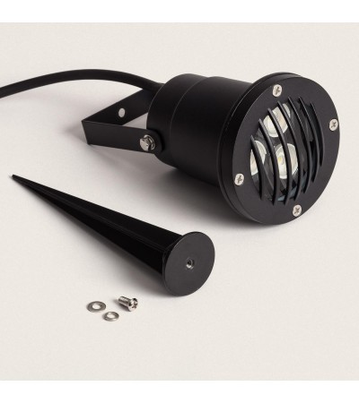 Spot LED Extérieur 3W Gotham sur Piquet - 1743 - vue 7