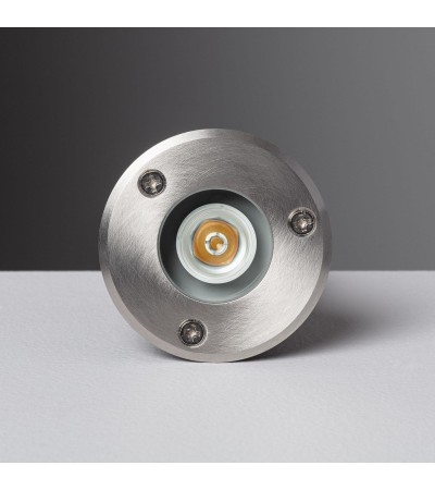 Spot LED Extérieur 3W Inox Encastrable au Sol - 1745 - vue 6