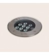Spot LED Extérieur Solide Encastrable au Sol Inox 12W - 96291 - vue 1